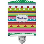Ribbons Ceramic Night Light (Personalized)