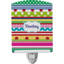 Ribbons Ceramic Night Light (Personalized)