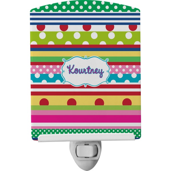 Custom Ribbons Ceramic Night Light (Personalized)