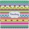 Ribbons Ceramic Tile Hot Pad (Personalized)