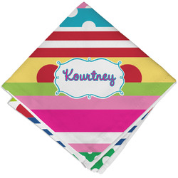 Ribbons Cloth Napkin w/ Name or Text