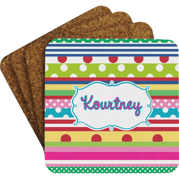 Ribbons Coaster Set (Personalized)