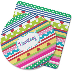Ribbons Rubber Backed Coaster (Personalized)