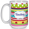 Ribbons 15 Oz Coffee Mug - White (Personalized)