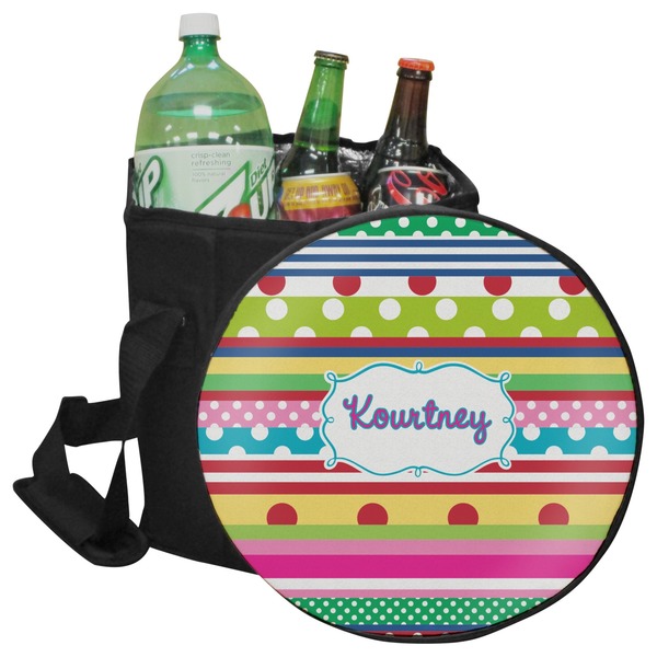 Custom Ribbons Collapsible Cooler & Seat (Personalized)