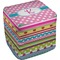 Ribbons Cube Poof Ottoman (Bottom)