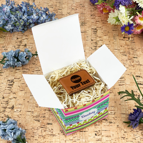 Ribbons Cubic Gift Box - In Context