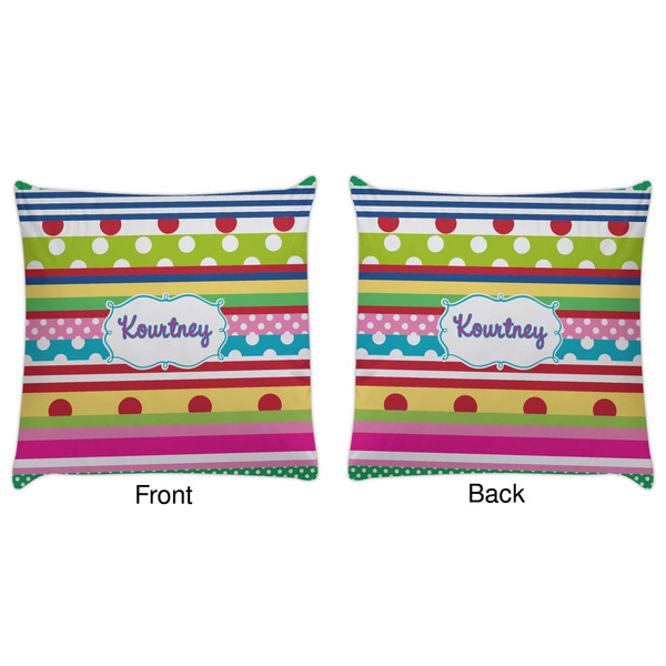 Ribbons Decorative Pillow Case - Approval