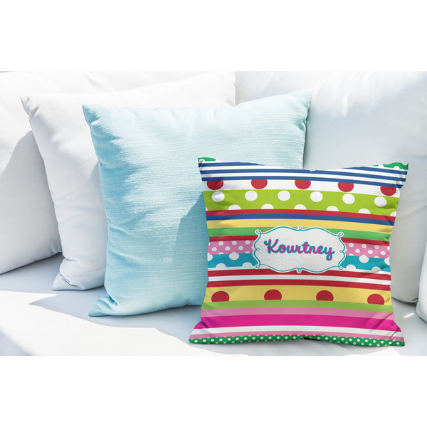 Ribbons Decorative Pillow Case - LIFESTYLE 2