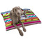 Ribbons Dog Bed - Large w/ Name or Text