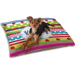 Ribbons Dog Bed - Small w/ Name or Text