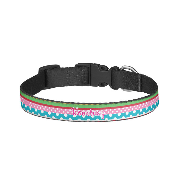 Custom Ribbons Dog Collar - Large (Personalized)