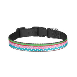 Ribbons Dog Collar - Small (Personalized)
