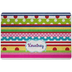 Ribbons Dog Food Mat w/ Name or Text