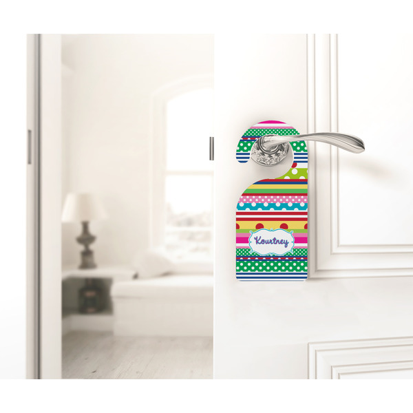 Ribbons Door Hanger - LIFESTYLE