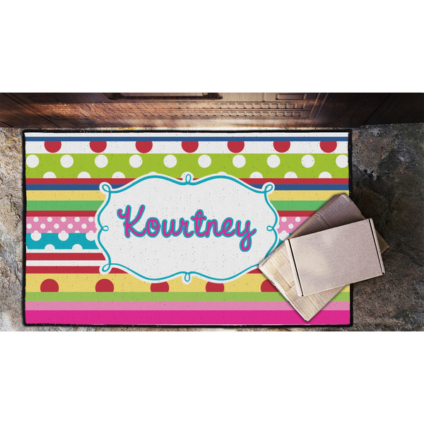 Ribbons Door Mat - LIFESTYLE (Lrg)