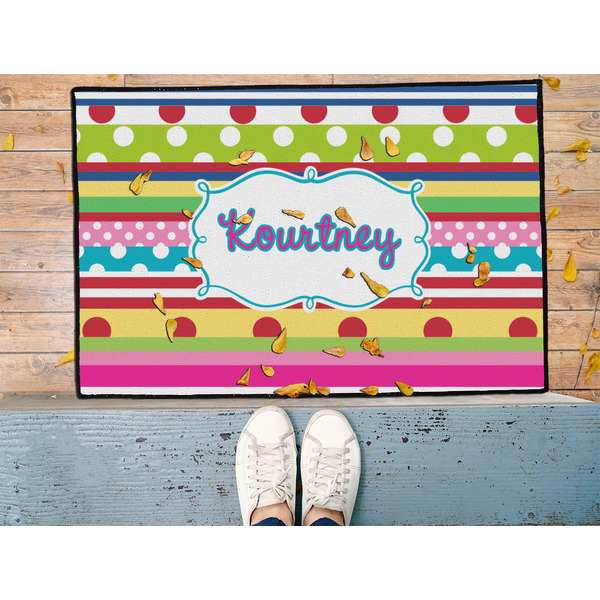 Ribbons Door Mat - LIFESTYLE (Med)