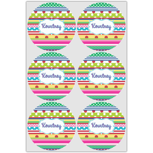 Ribbons Drink Topper - XLarge - Set of 6