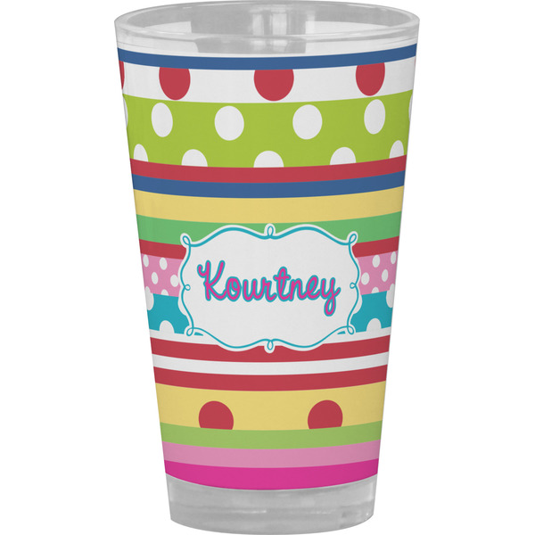 Custom Ribbons Pint Glass - Full Color (Personalized)