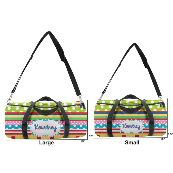 Ribbons Duffle Bag Small and Large