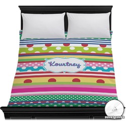 Ribbons Duvet Cover - Full / Queen (Personalized)