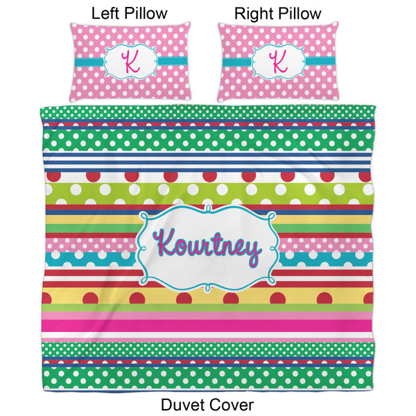 Ribbons Duvet Cover Set - King - Approval