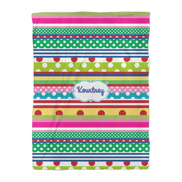 Ribbons Duvet Cover - Twin XL - Front