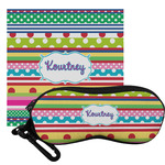 Ribbons Eyeglass Case & Cloth (Personalized)