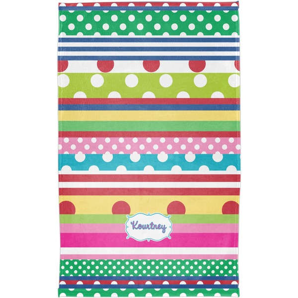 Ribbons Finger Tip Towel - Full View