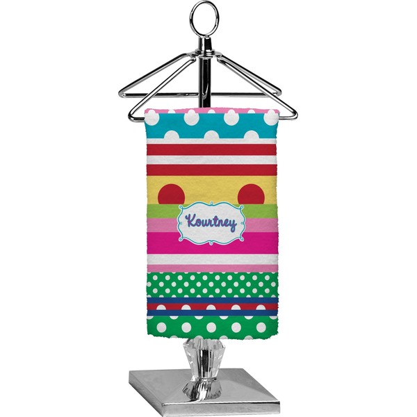 Custom Ribbons Finger Tip Towel - Full Print (Personalized)