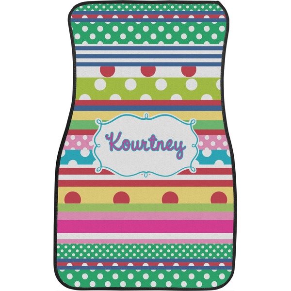 Ribbons Front Seat Car Mat