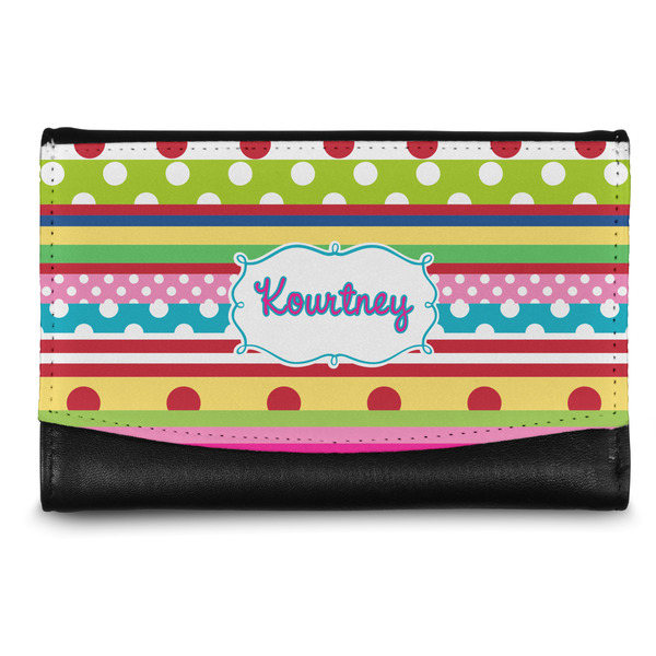 Custom Ribbons Genuine Leather Women's Wallet - Small (Personalized)