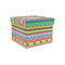 Ribbons Gift Box with Lid - Canvas Wrapped - Small (Personalized)