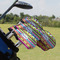 Ribbons Golf Club Cover - Set of 9 - On Clubs