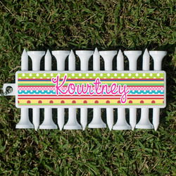 Ribbons Golf Tees & Ball Markers Set (Personalized)