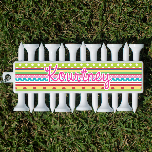 Custom Ribbons Golf Tees & Ball Markers Set (Personalized)