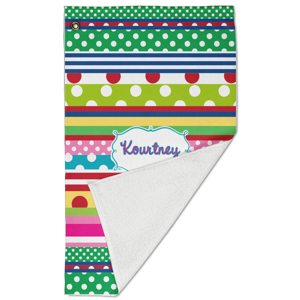 Ribbons Golf Towel - Folded (Large)