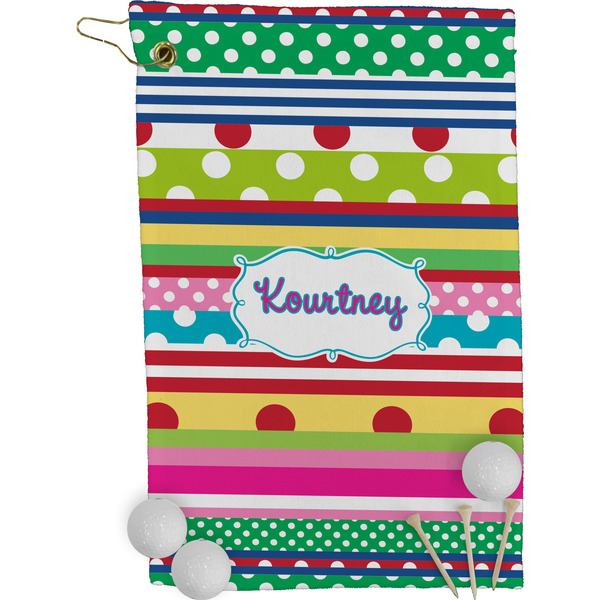 Ribbons Golf Towel (Personalized)