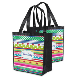 Ribbons Grocery Bag (Personalized)