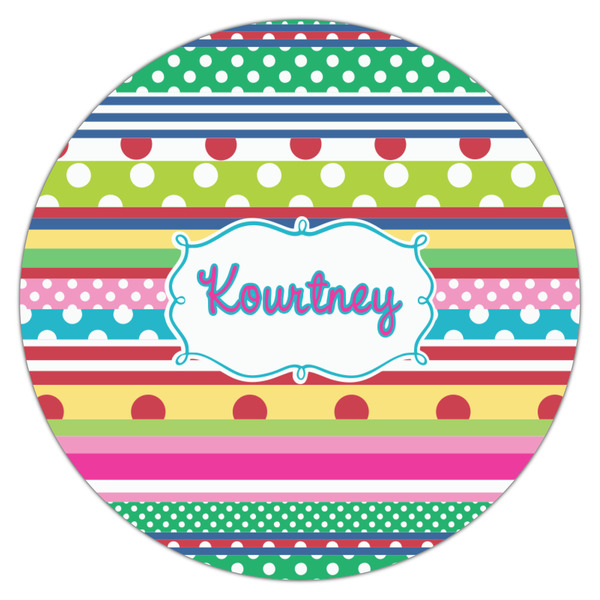 Ribbons Icing Circle - Medium - Single