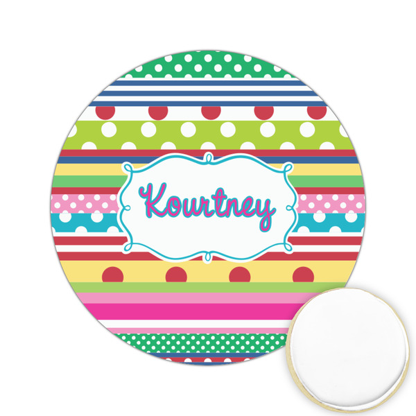 Custom Ribbons Printed Cookie Topper - 2.15" (Personalized)