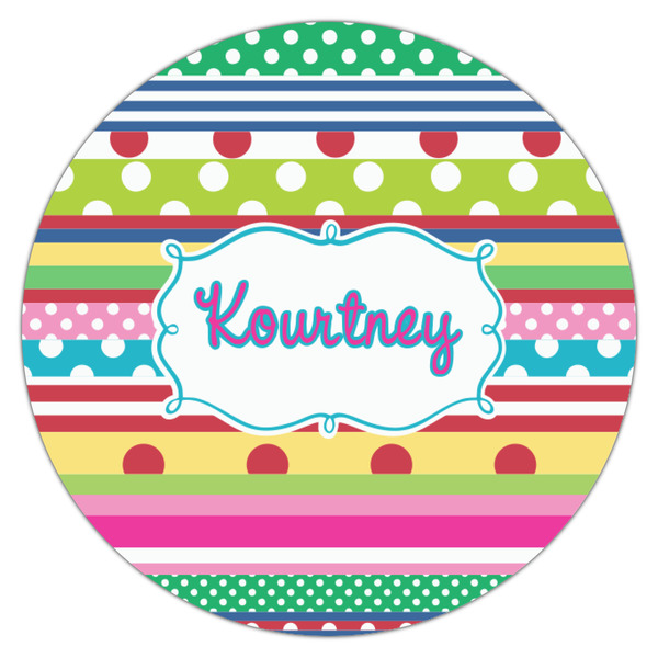 Ribbons Icing Circle - Small - Single