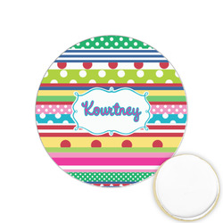 Ribbons Printed Cookie Topper - 1.25" (Personalized)