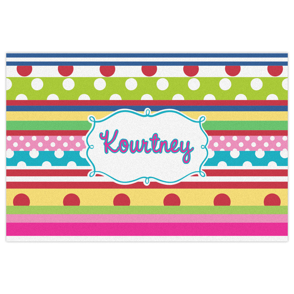 Ribbons Indoor / Outdoor Rug - 2'x3' - Front Flat