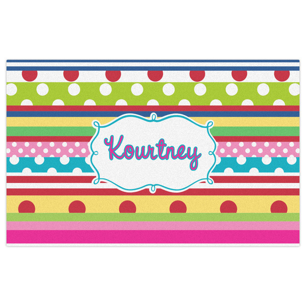 Ribbons Indoor / Outdoor Rug - 5'x8' - Front Flat