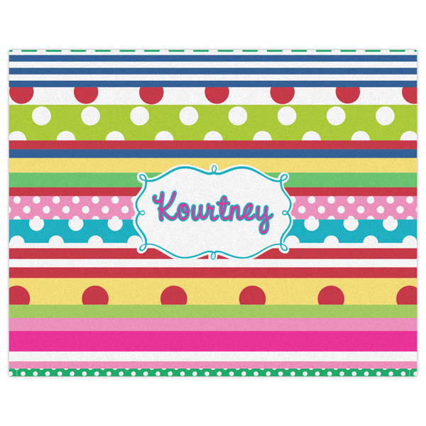 Ribbons Indoor / Outdoor Rug - 8'x10' - Front Flat