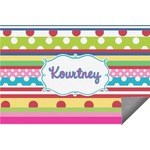 Ribbons Indoor / Outdoor Rug - 8'x10' (Personalized)