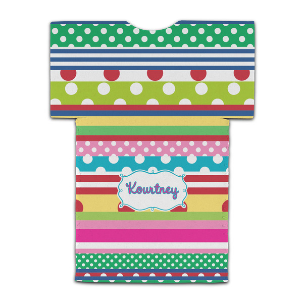 Ribbons Jersey Bottle Cooler - BACK (flat)