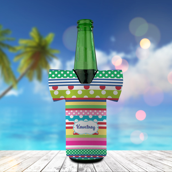 Ribbons Jersey Bottle Cooler - LIFESTYLE