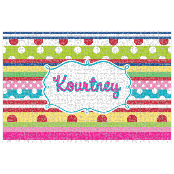 Custom Ribbons Jigsaw Puzzle - 1000-piece (Personalized)